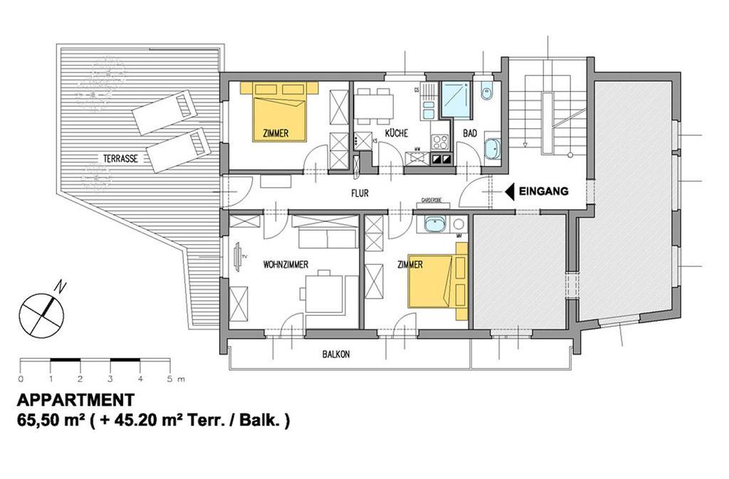 Appartement Dorfplatz Schruns Quarto foto